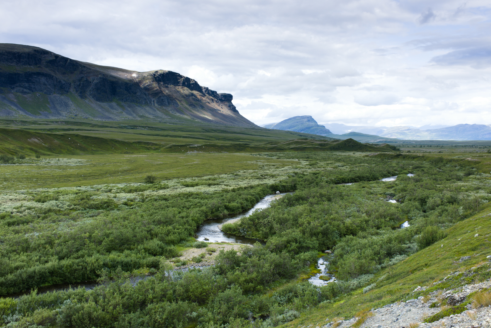 Ávtsusjjåhkå, Stora Sjöfallet National Park