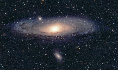 The Andromeda galaxy